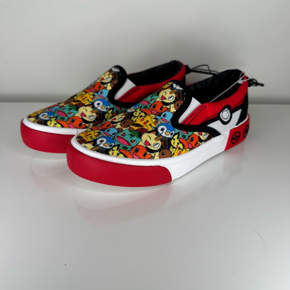 Pokemon Kids Sneakers - Multicolor and Red - Picture 2 of 5